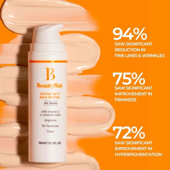 NWT BeautyStat Cosmetics Universal C Skin Refiner Vitamin C Brightening Serum